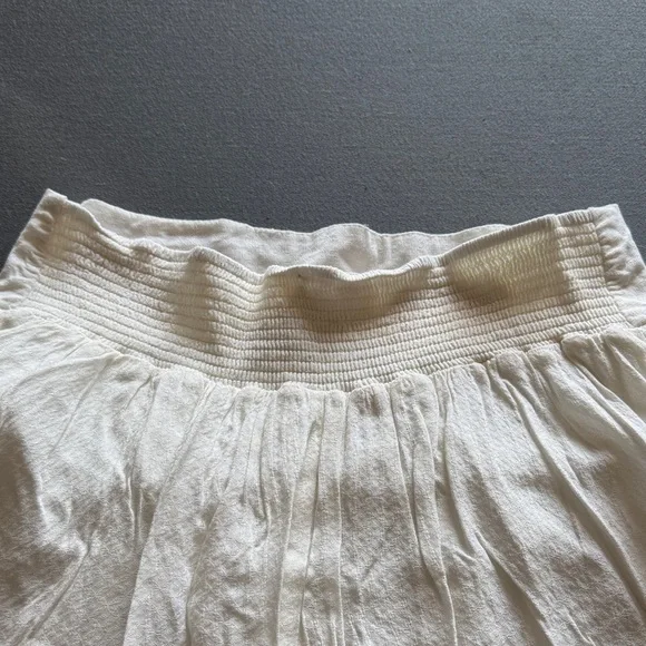 Free People Ombre A-Line Skirt in Blue and White - Picture 4 of 4